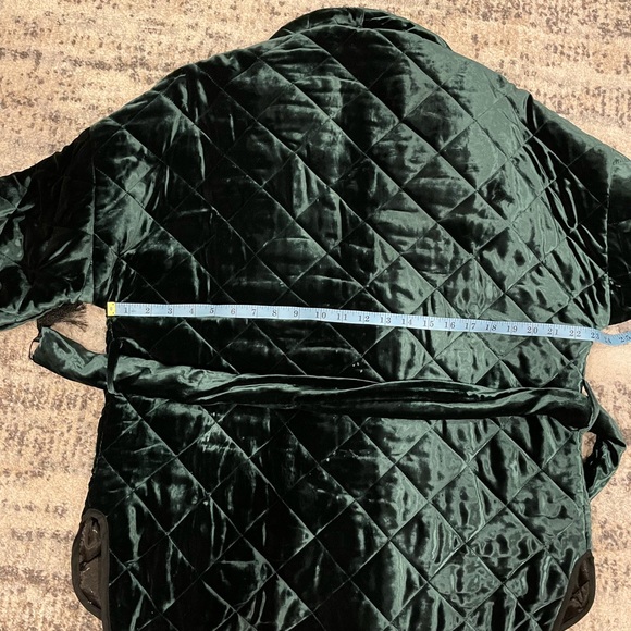 Velour coat